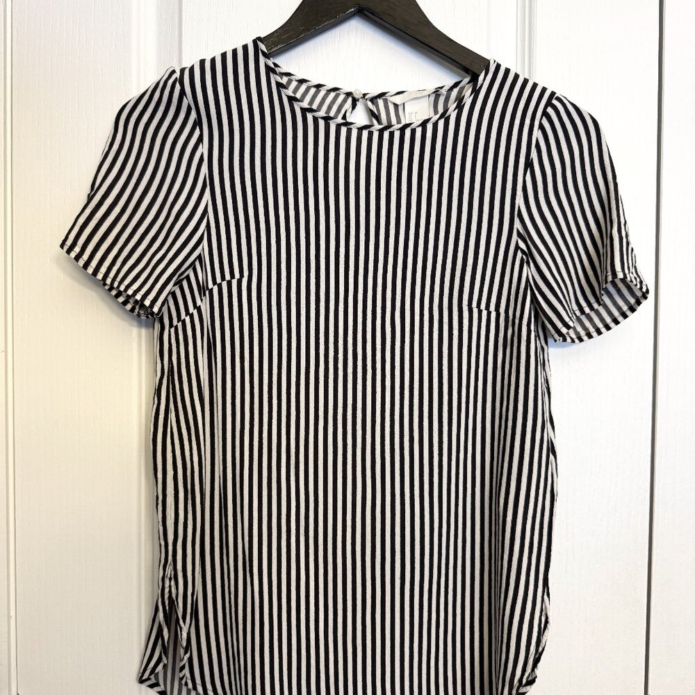 H&M Long Striped Top